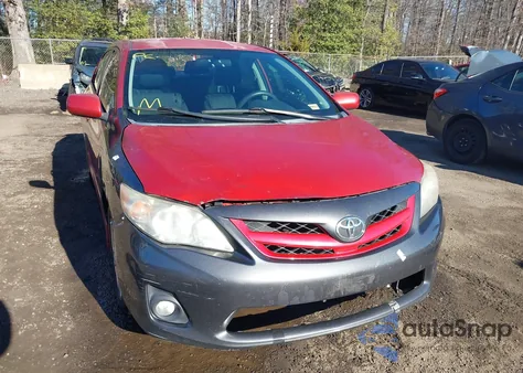 2011 Toyota Corolla S из США, поврежденный, VIN 2T1BU4EE9BC644677